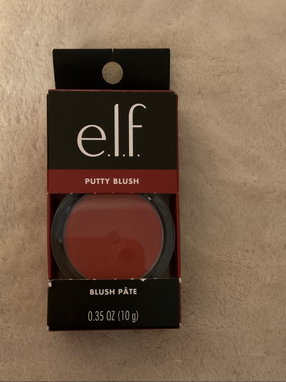 e.l.f. Putty Blush - Deep Coral Red